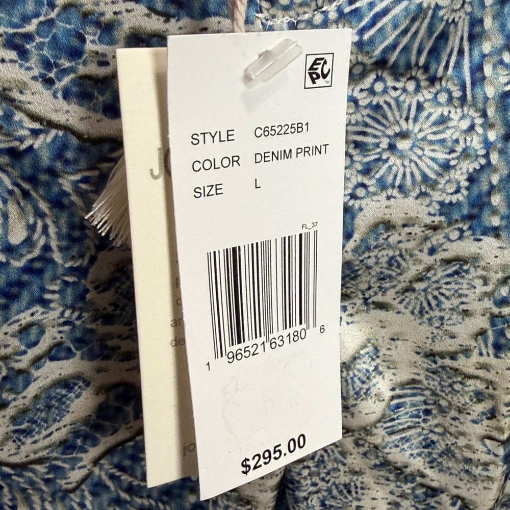 Johnny Was Lauchlen Wide leg Silk Pants. Size L - Picture 7 of 12